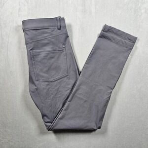Western Rise Diversion Pant Mens 34x32/34 Blue Grey Slim Performance Stretch